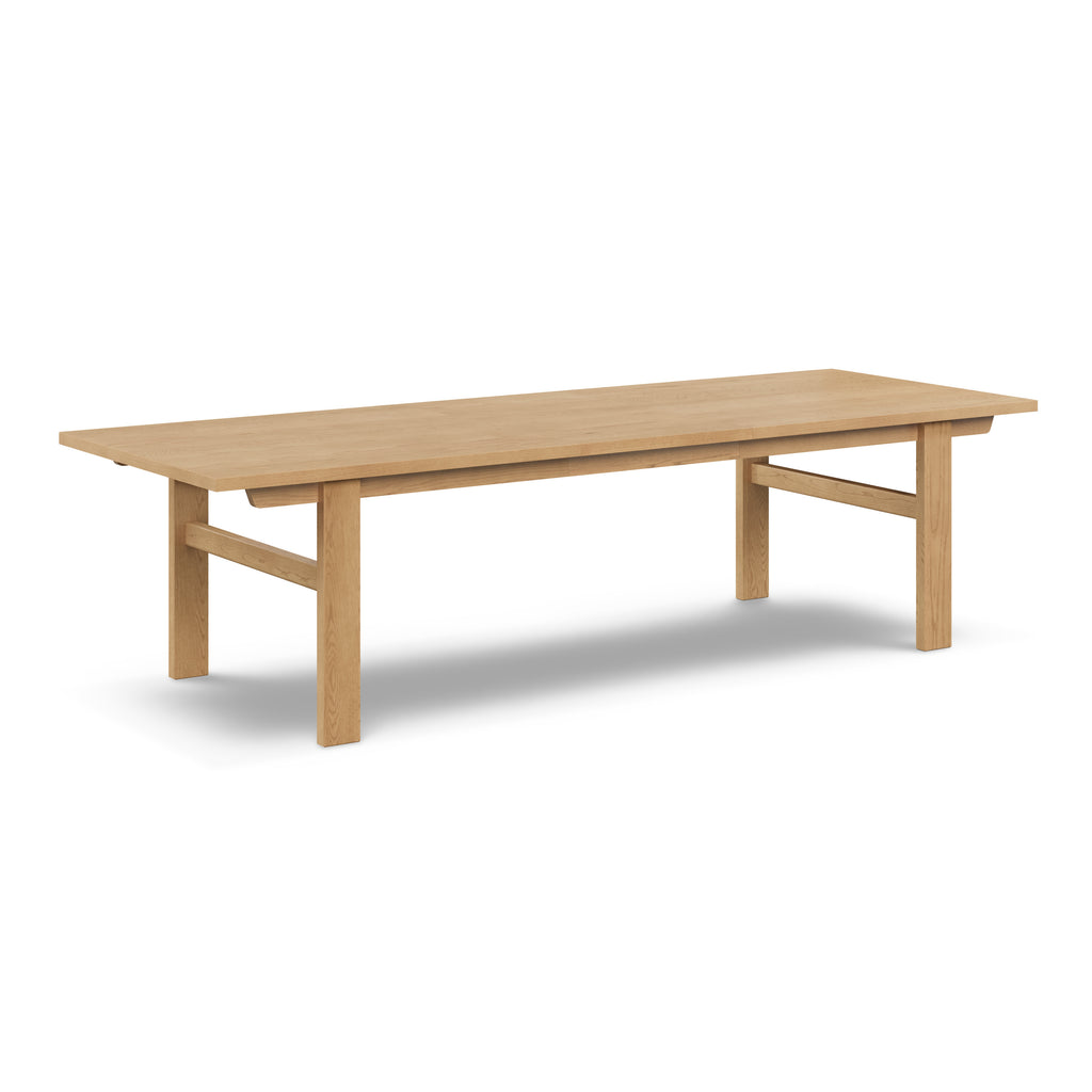 Lina Extendable Dining Table – White Oak