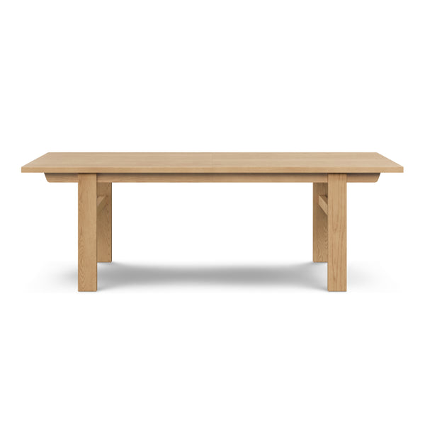Lina Extendable Dining Table – White Oak