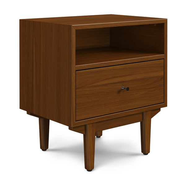 Colter 1-Drawer Nightstand – Walnut