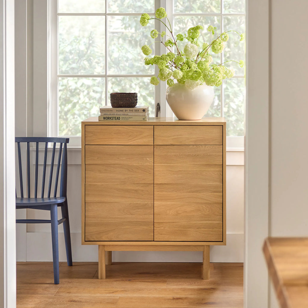 Netro 33" Cabinet - Natural Oak