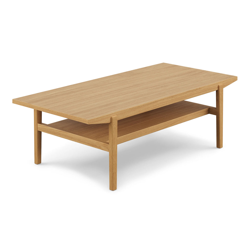 Copa 51" Rectangular Coffee Table Natural Oak