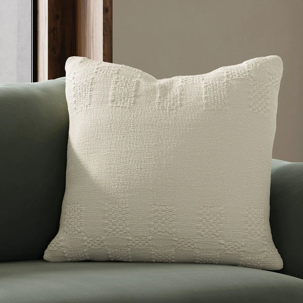 Ela Pillow - Woven Neutral