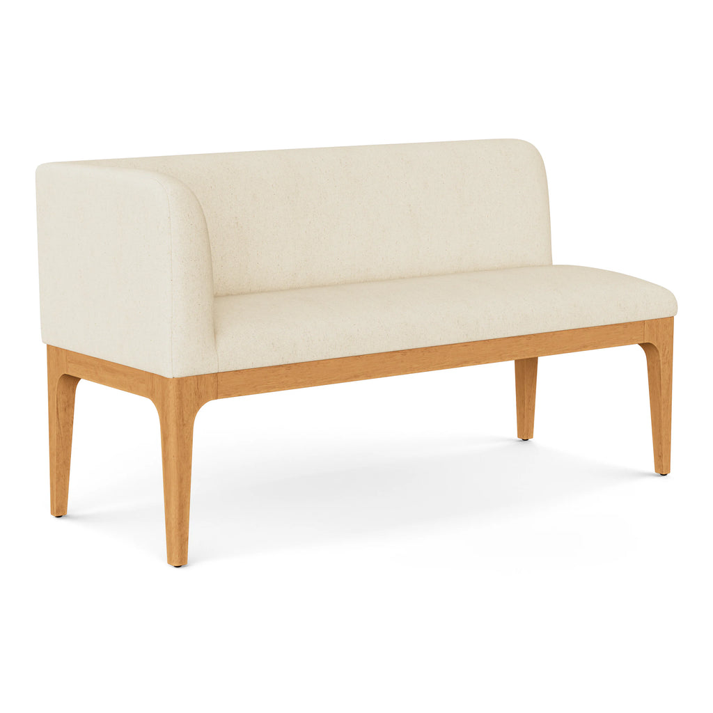 Sand Ivory 56.75 Left Corner Banquette