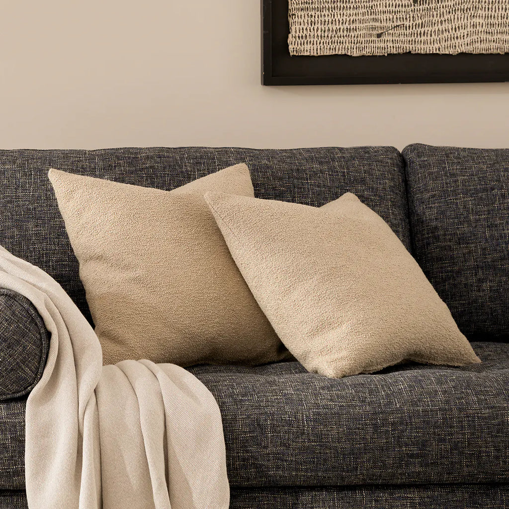 Gab Pillow Set - Sandstone Wool Bouclé