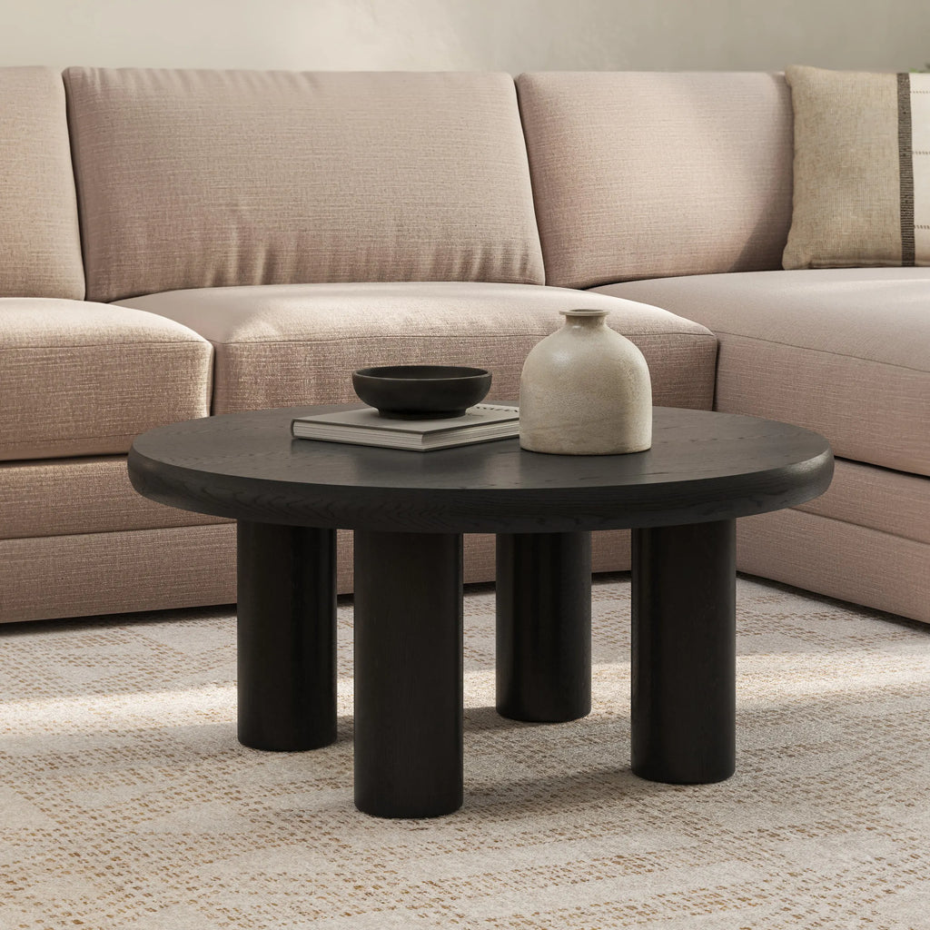 Ada 42" Coffee Table - Black