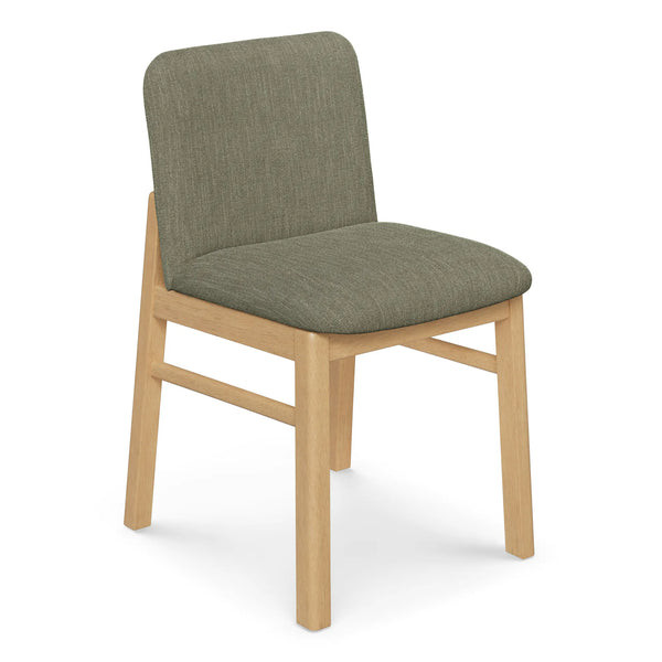 Meka Dining Chair - White Oak and Algonquin Green (Set of 2)