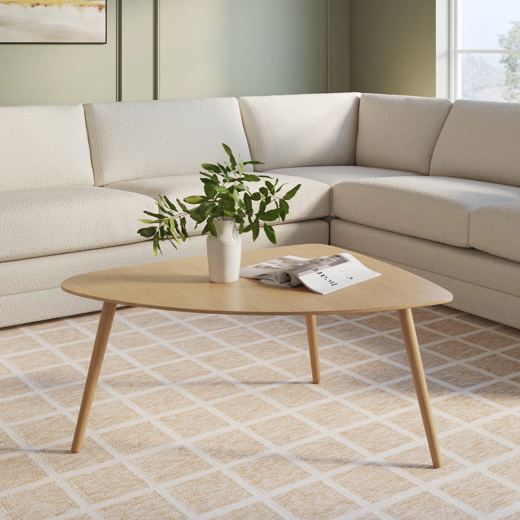 Amo 35" Coffee Table - White Oak