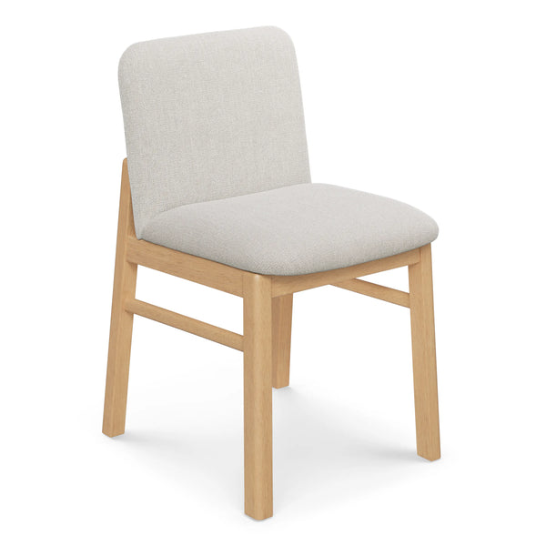 Meka Dining Chair - White Oak and Santolina Gray
