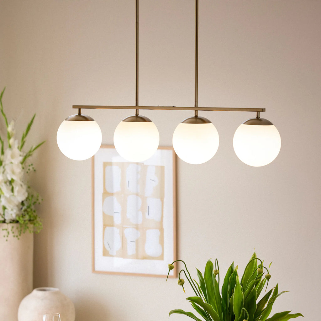 Glo Chandelier Pendant Gold