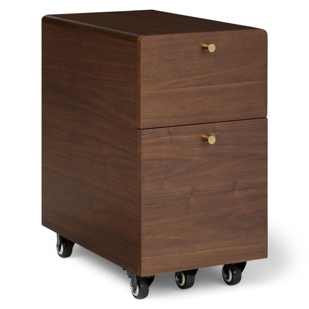 Kras Walnut 12" File Cabinet