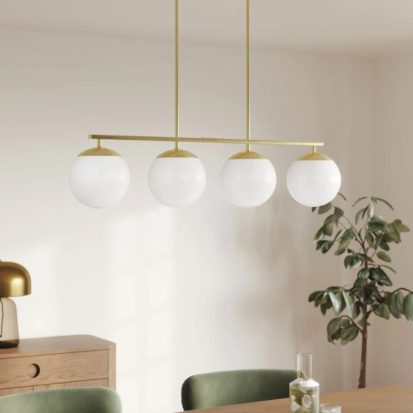 Glo Chandelier Pendant Gold