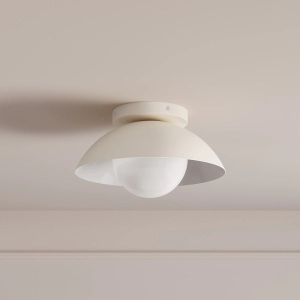 Gem Flushmount Small Ceiling Light - Rice