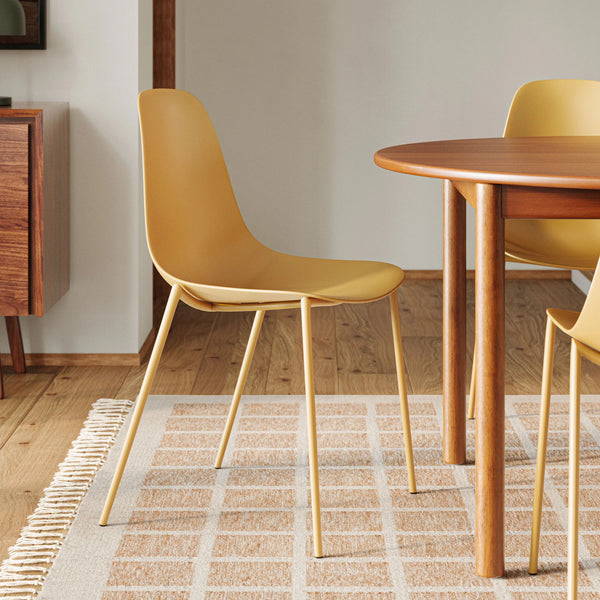 Seti Dining Chair - Caramel Yellow