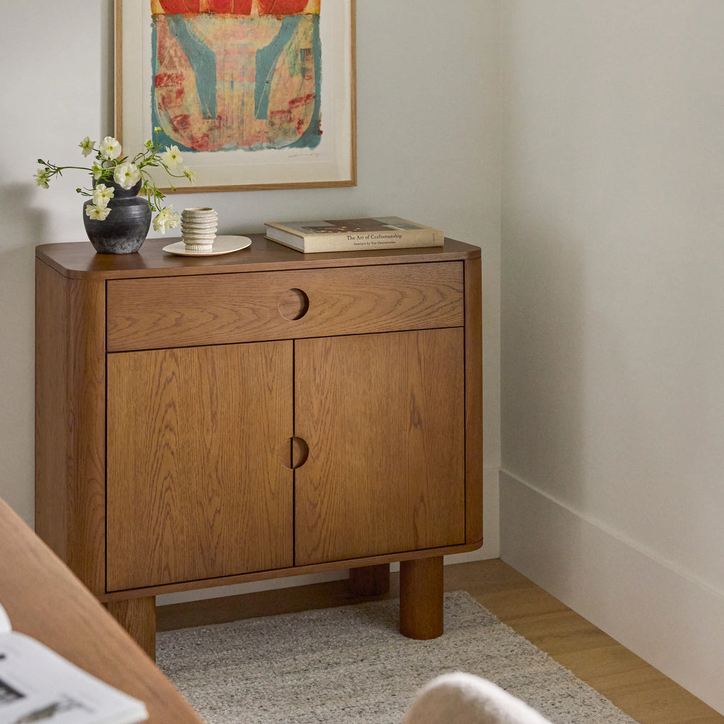 Ada 38.5" Cabinet - Smoked Oak