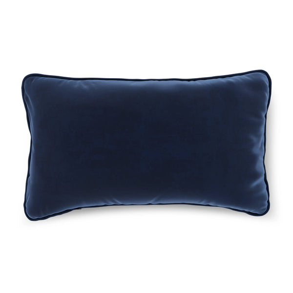 Luci Velvet Small Pillow - Plush Cascadia Blue