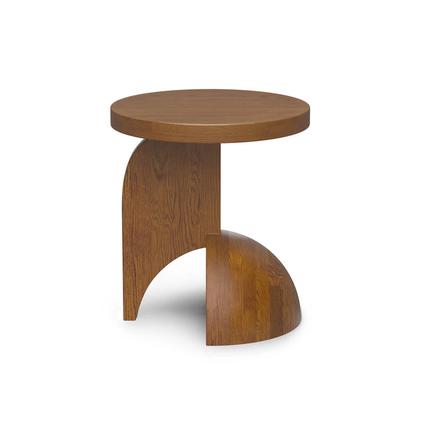 Faro Side Table - Smoked Oak