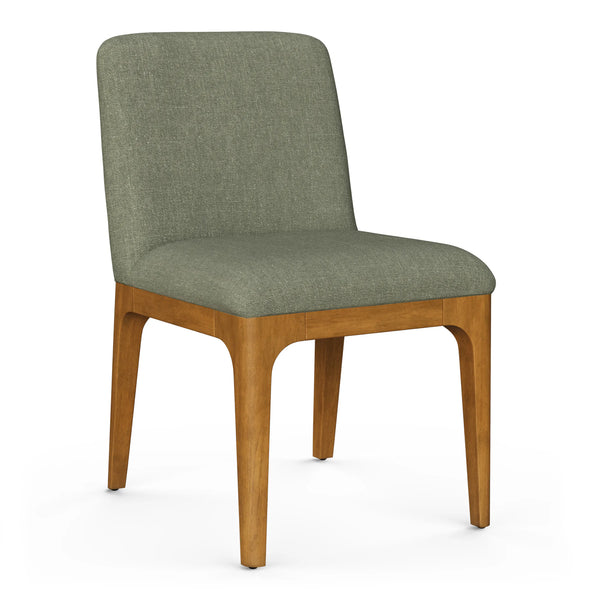 Rosa Dining Chair - Smoked Oak and Welsh Green (Set of 2)