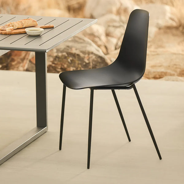 Seti Pure Black Dining Chair