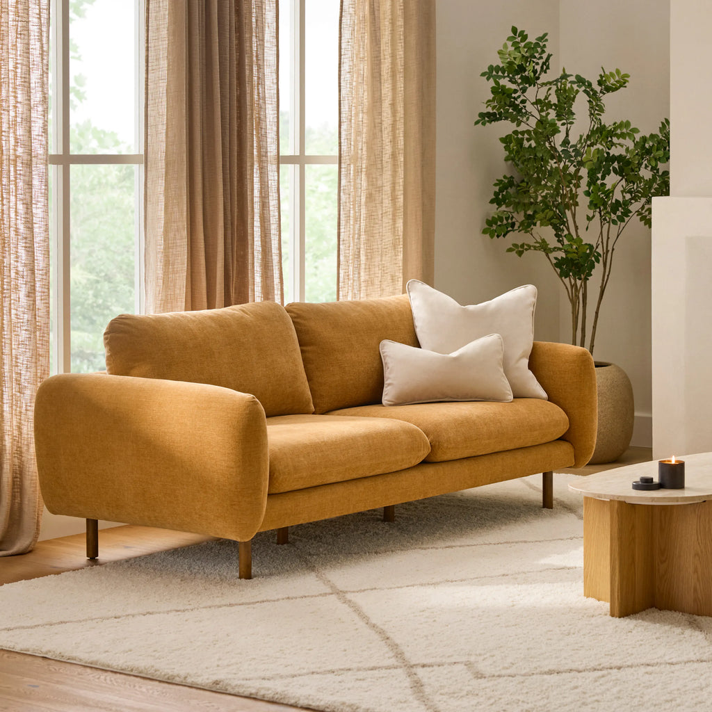 Sandy 85.5" Sofa - Hestia Ginger
