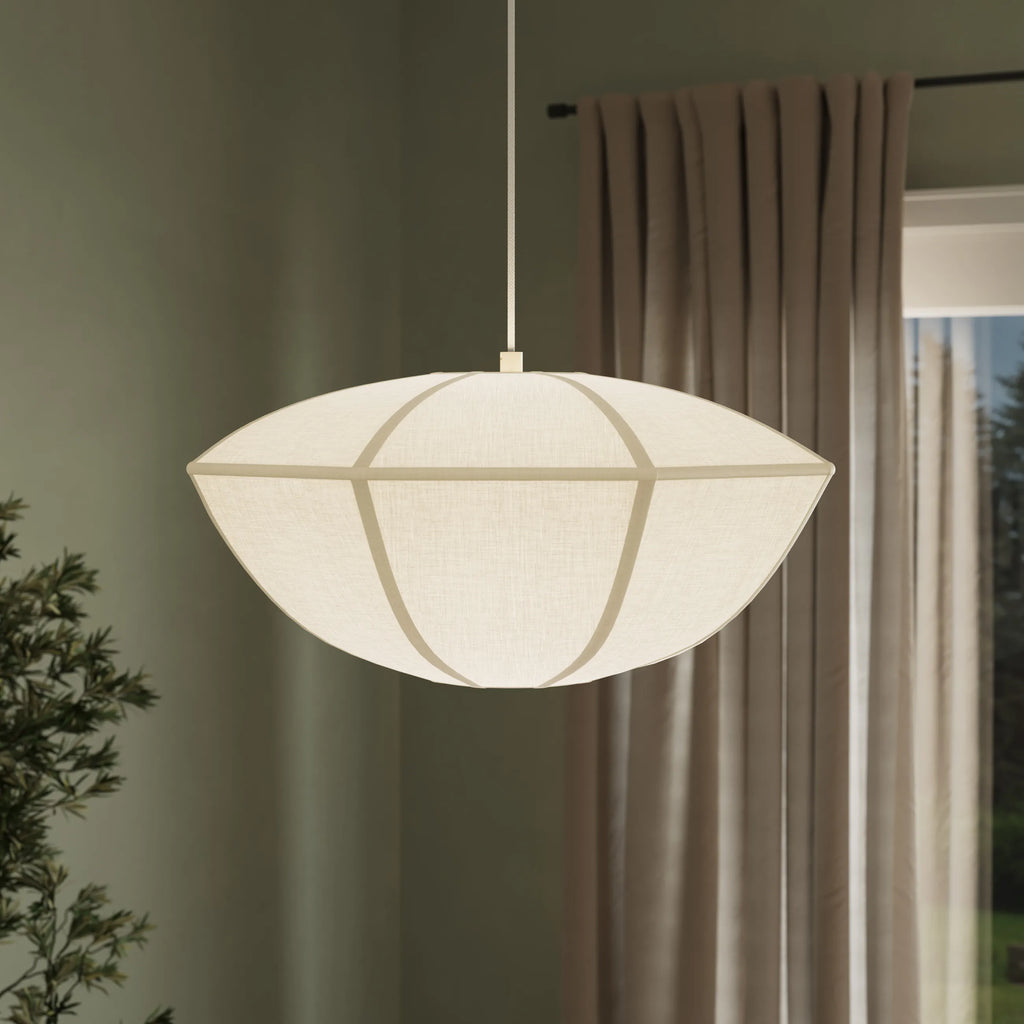 Sun Pendant Lamp - Ivory