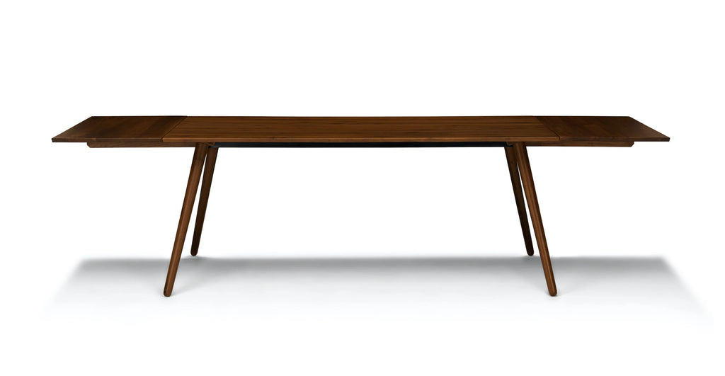 Eno Walnut 110" Dining Table, Extendable