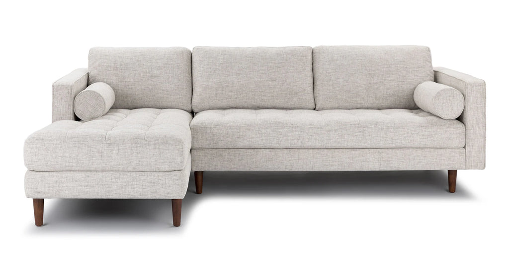 Sen Birch Ivory Left Sectional Sofa