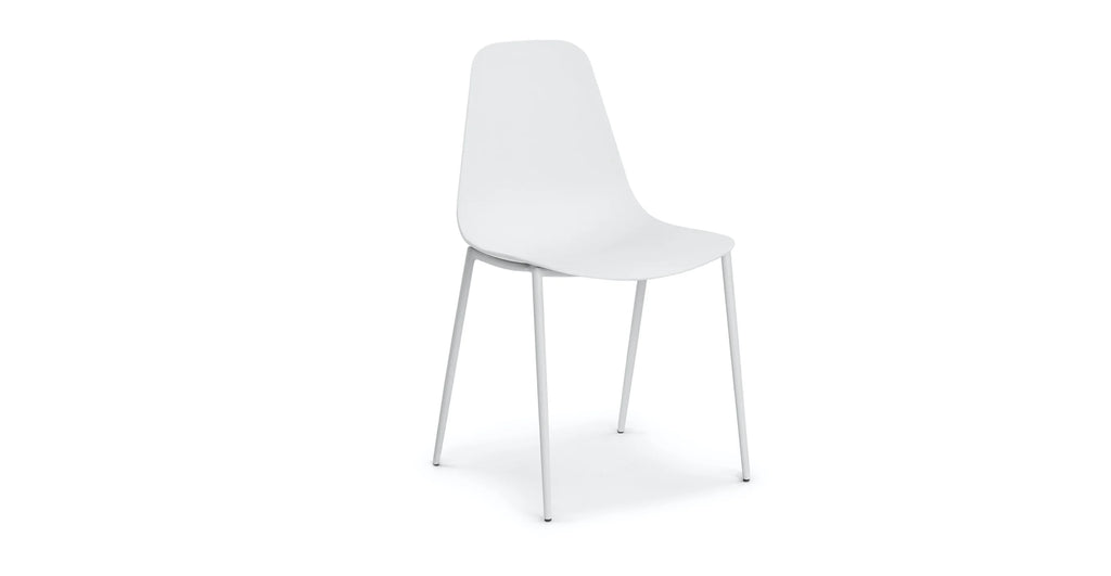 Svelti Pure White Dining Chair (Set of 2)