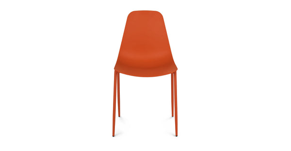 Begonia Orange Dining Chair (Set of 2)