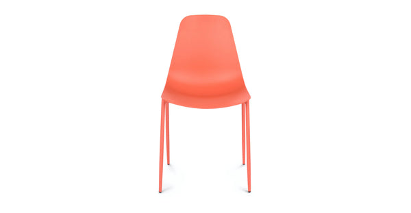 Coastal Coral Dining Chair