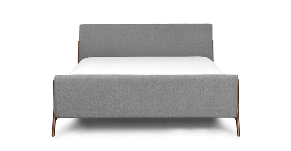 Micka Quarry Grey Queen Bed
