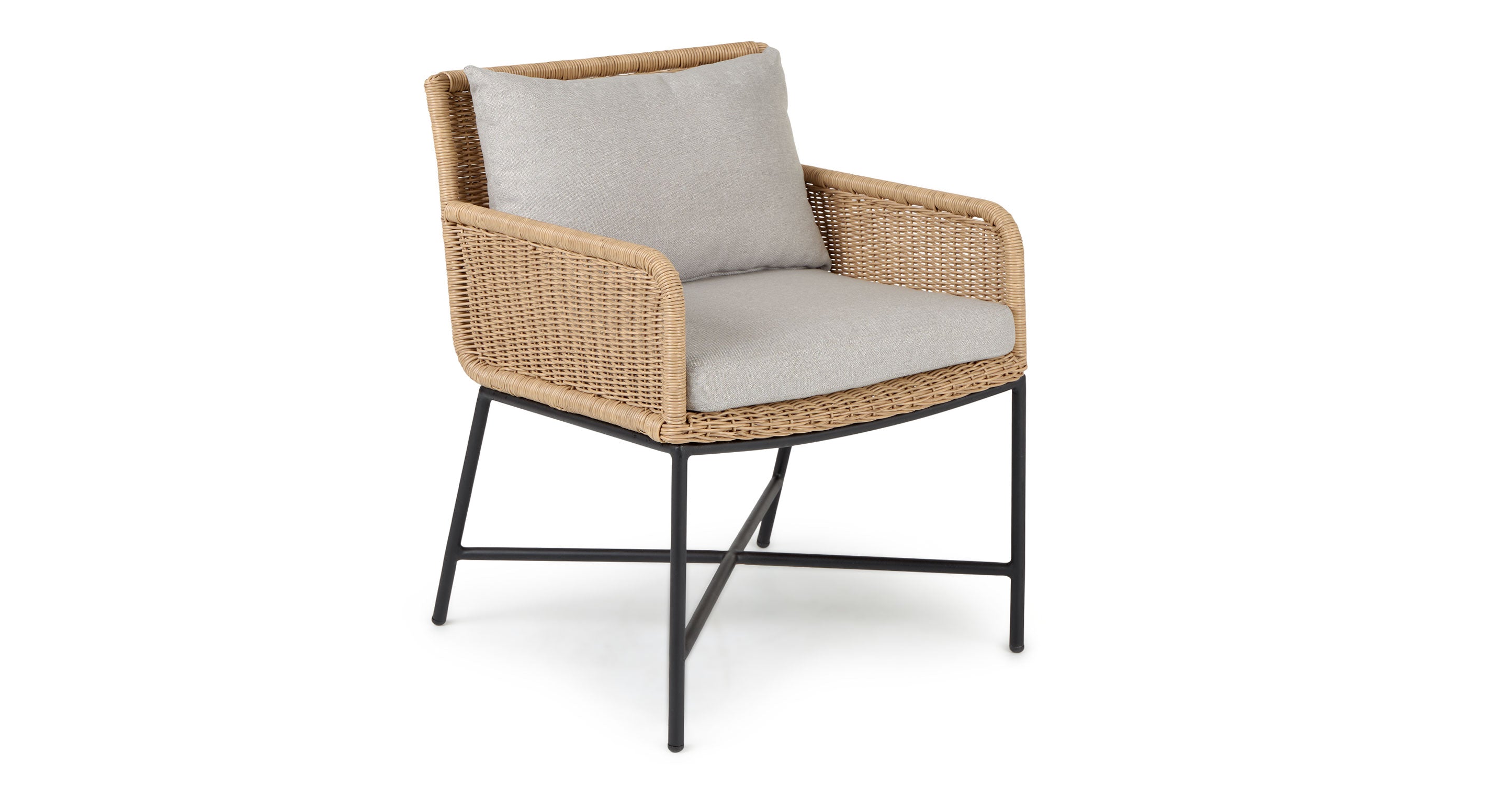 Seaside sand 2025 wicker rocker