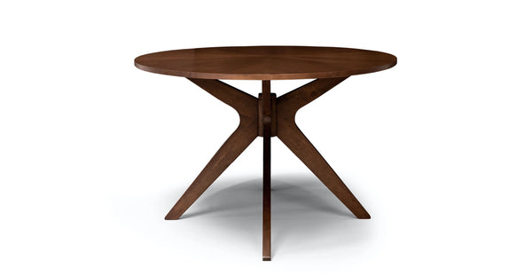 Conan Oval Dining Table Walnut