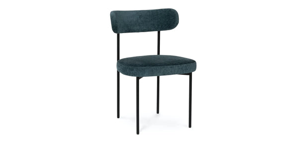 Viarsi Blue/Black Dining Chair (Set of 2)