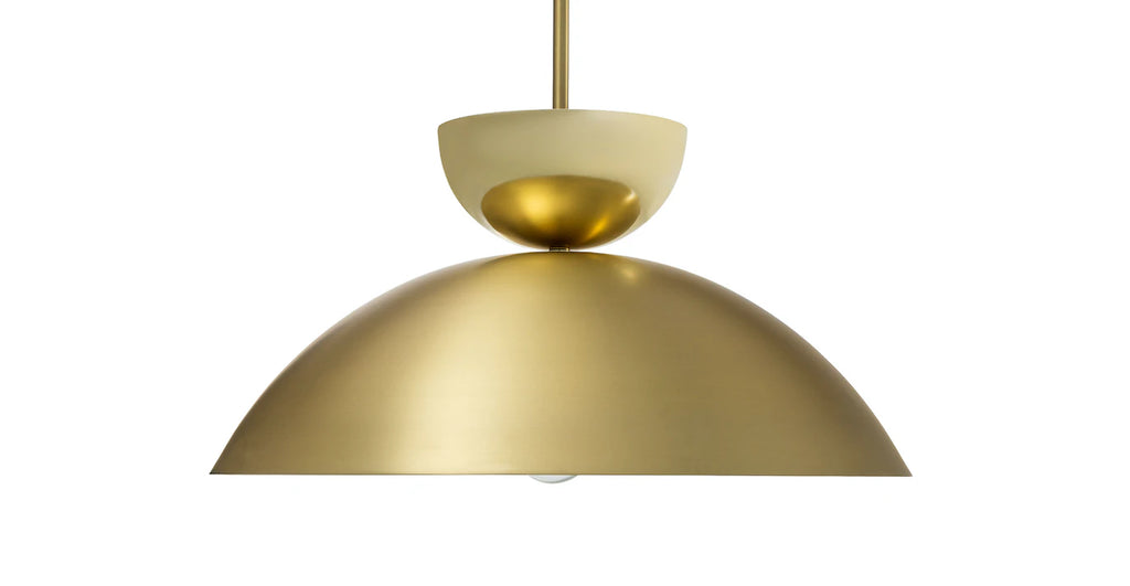 Gemma Brass Pendant Lamp