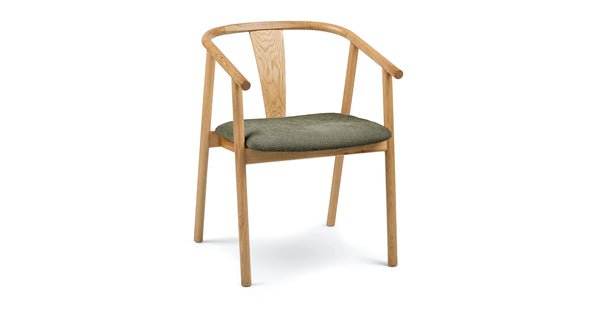 Algonquin Green Oak Dining Chair