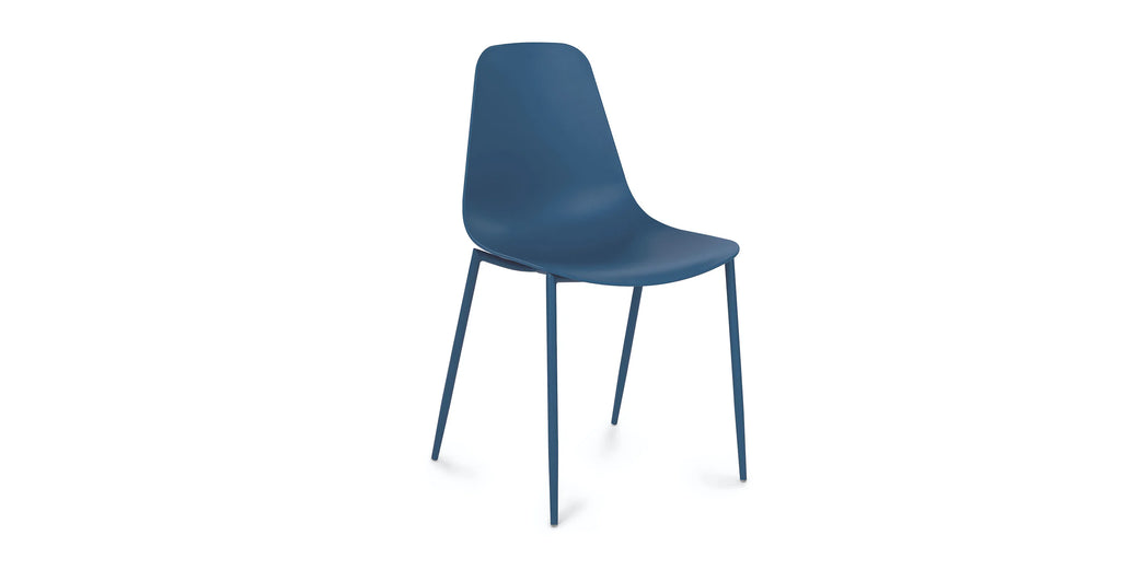 Svelti Berry Blue Dining Chair (Set of 2)