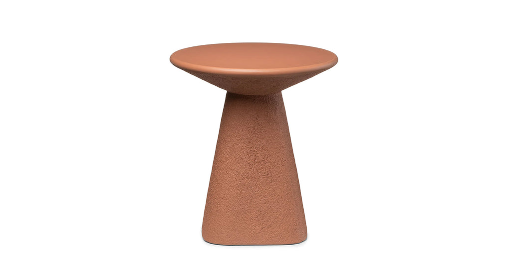 Ozetta Moonlit Rust Side Table