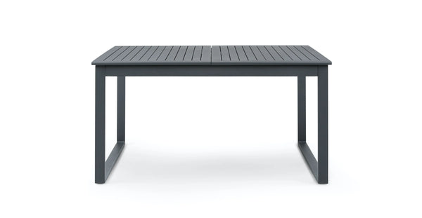 Afer Dark Gray Table for 4, Extendable Outdoor