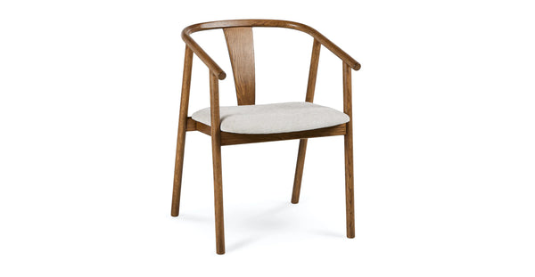 Santolina Gray Smoked Oak Dining Chair