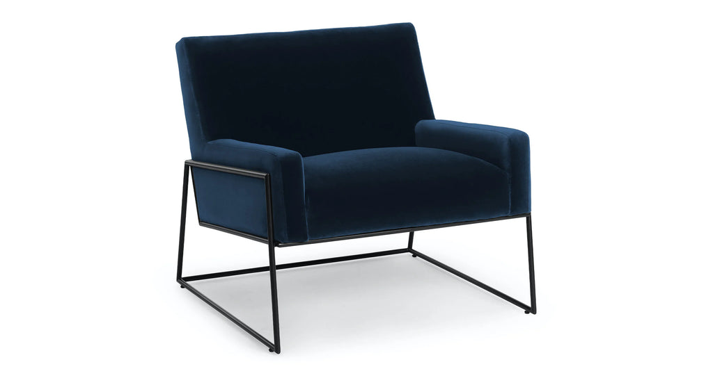 Regis Cascadia Blue Lounge Chair
