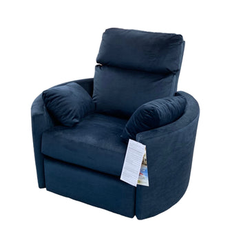 Swivel Bucket Chair - Blue