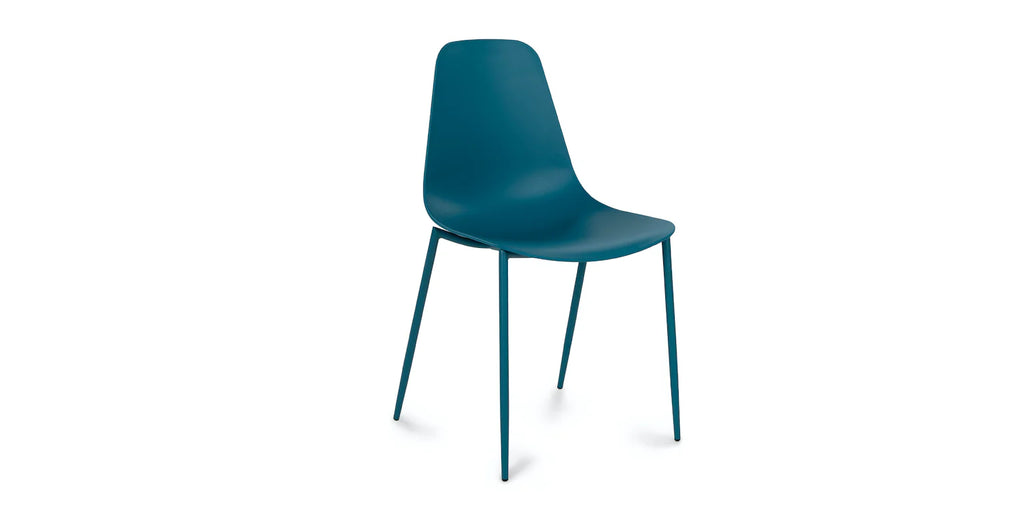 Svelti Deep Cove Teal Dining Chairs (Set of 2)