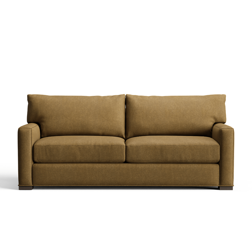 Axis Classic 2-Seat 88" Sofa Peat Douglas Microfiber