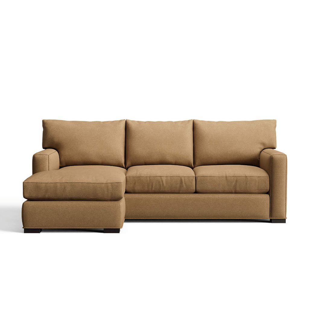 Axis 88" Reversible Storage Chaise Lounge Sectional Sofa Coffee Douglas Fabric