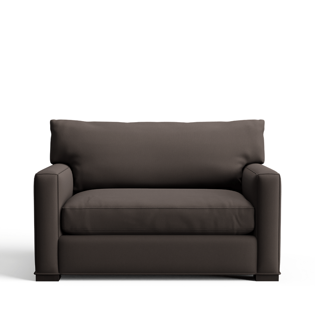 Axis 58" Chair and a Half Solana Charcoal