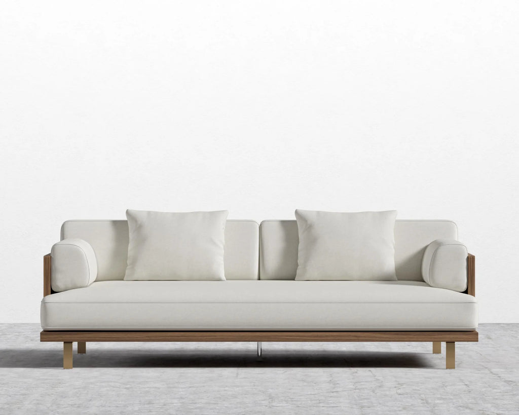 Maria Sofa – Alesund & Brushed Brass