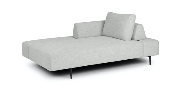 Mist Gray Right Chaise Lounge