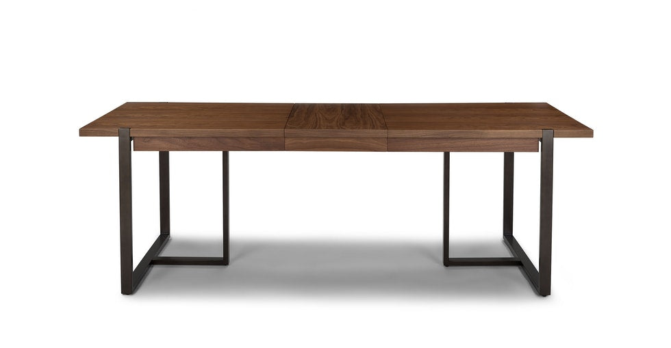 Oscuro Walnut Extendable Dining Table