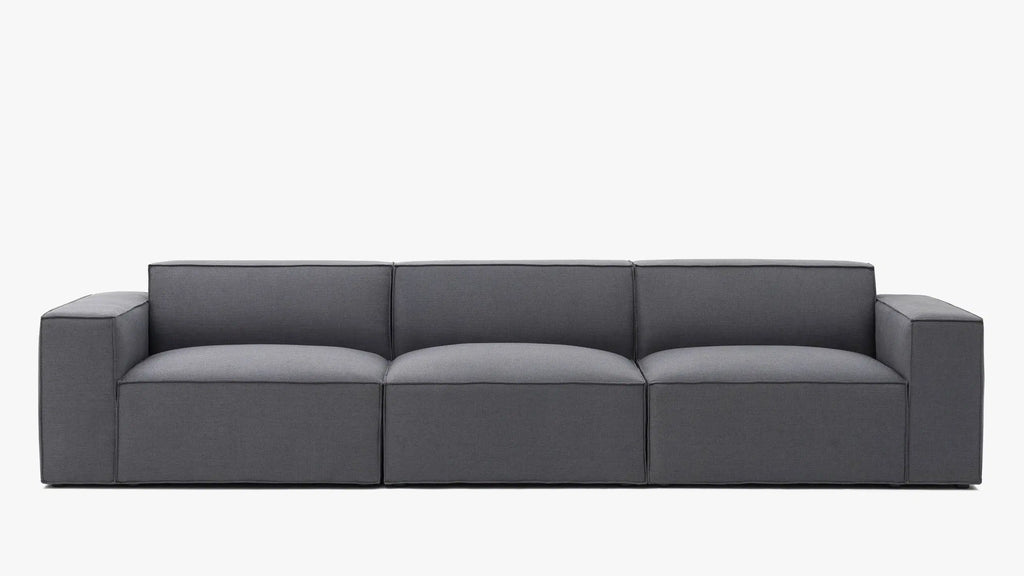 Pacific 3-Piece Modular Sectional Charcoal