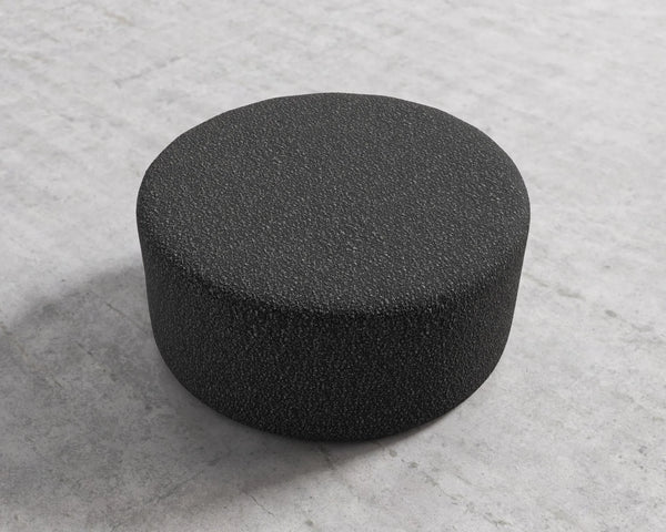 Nova Outdoor Pouf Black